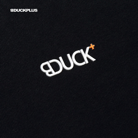 Duck Everything系列 洗水logo短袖T恤-7