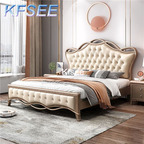 200usd Kfsee 1 Set Prodgf ins 180*200cm European Style Bedroom Bed
