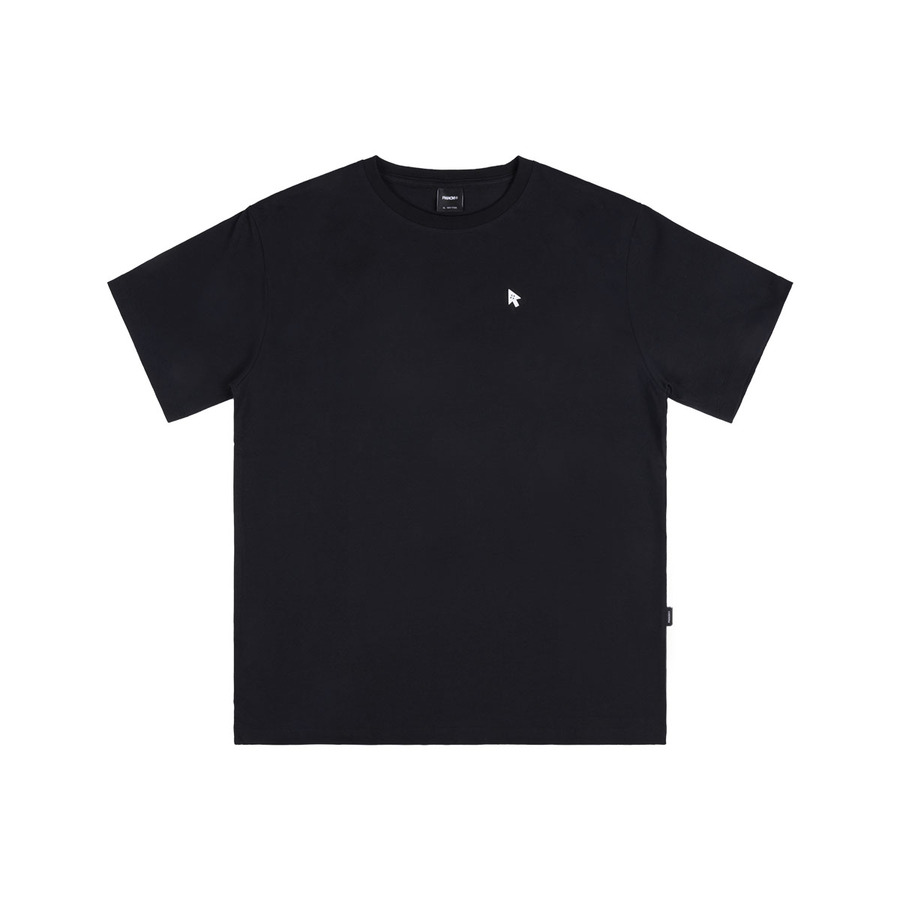 FMACM X 尤阿达 黑人背面印花箭头纽扣圆领T恤-5