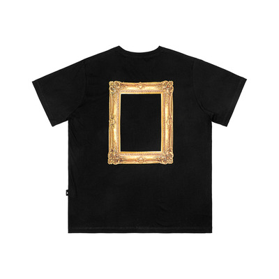 FMACM21SS 华丽金相框印花T恤