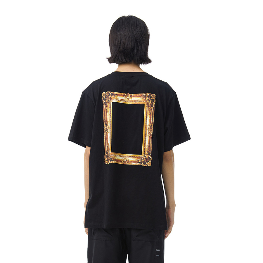 FMACM21SS 华丽金相框印花T恤-2