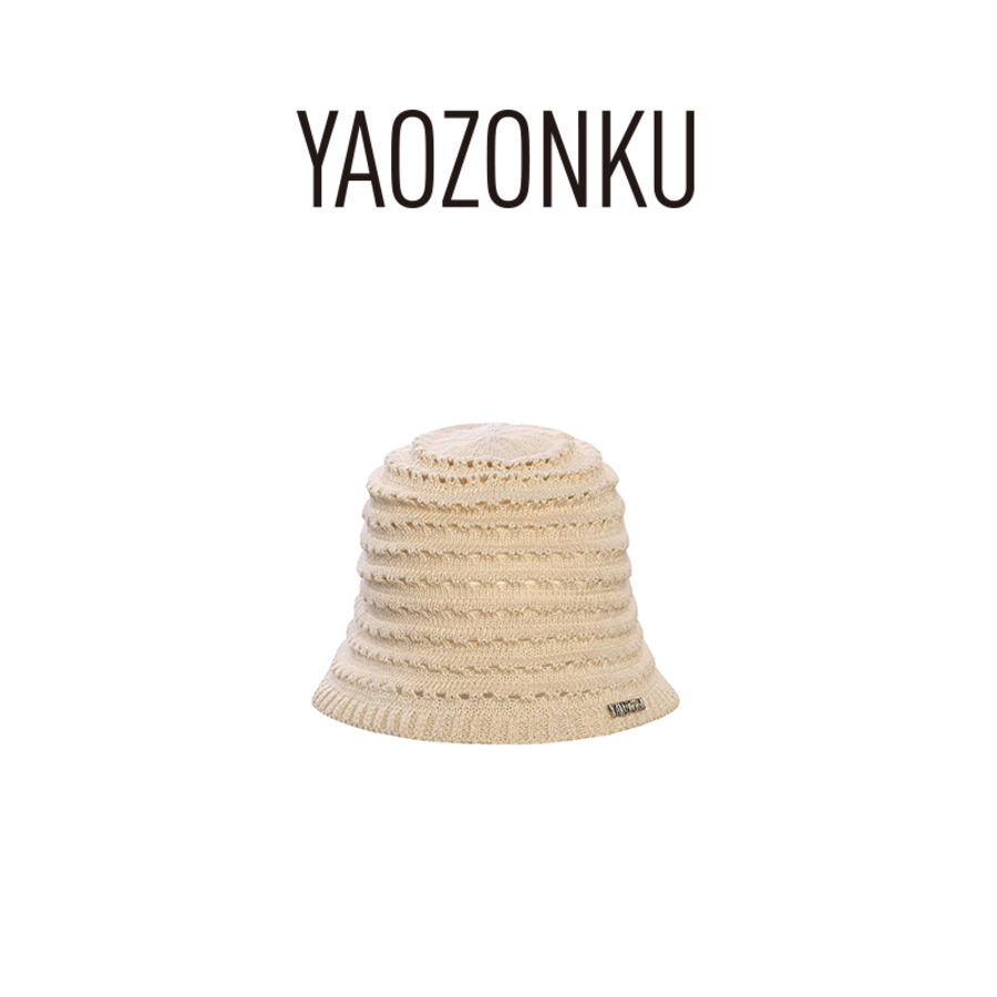 立体钩花渔夫帽