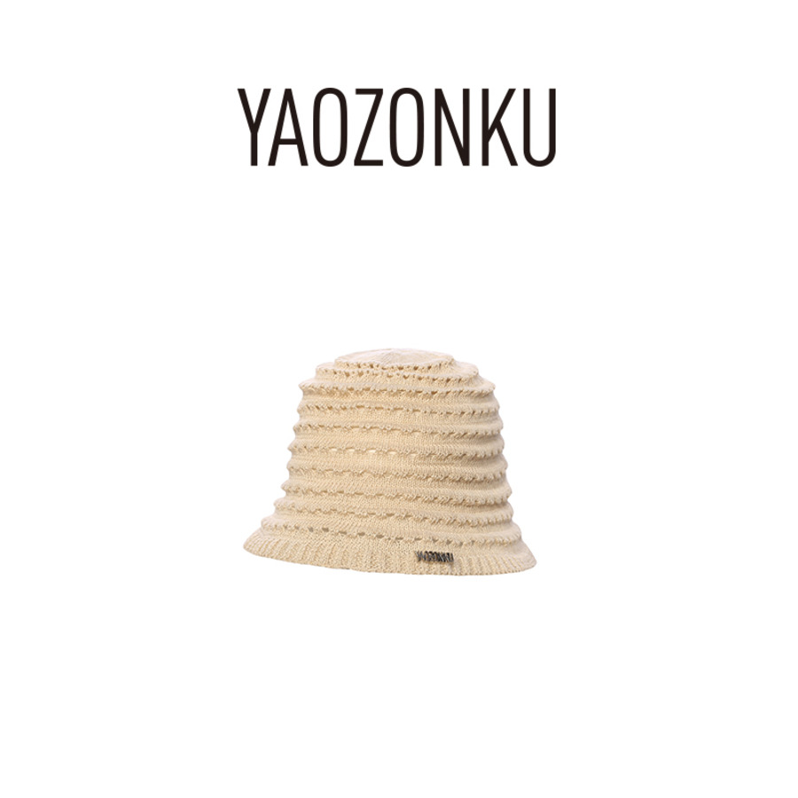 立体钩花渔夫帽