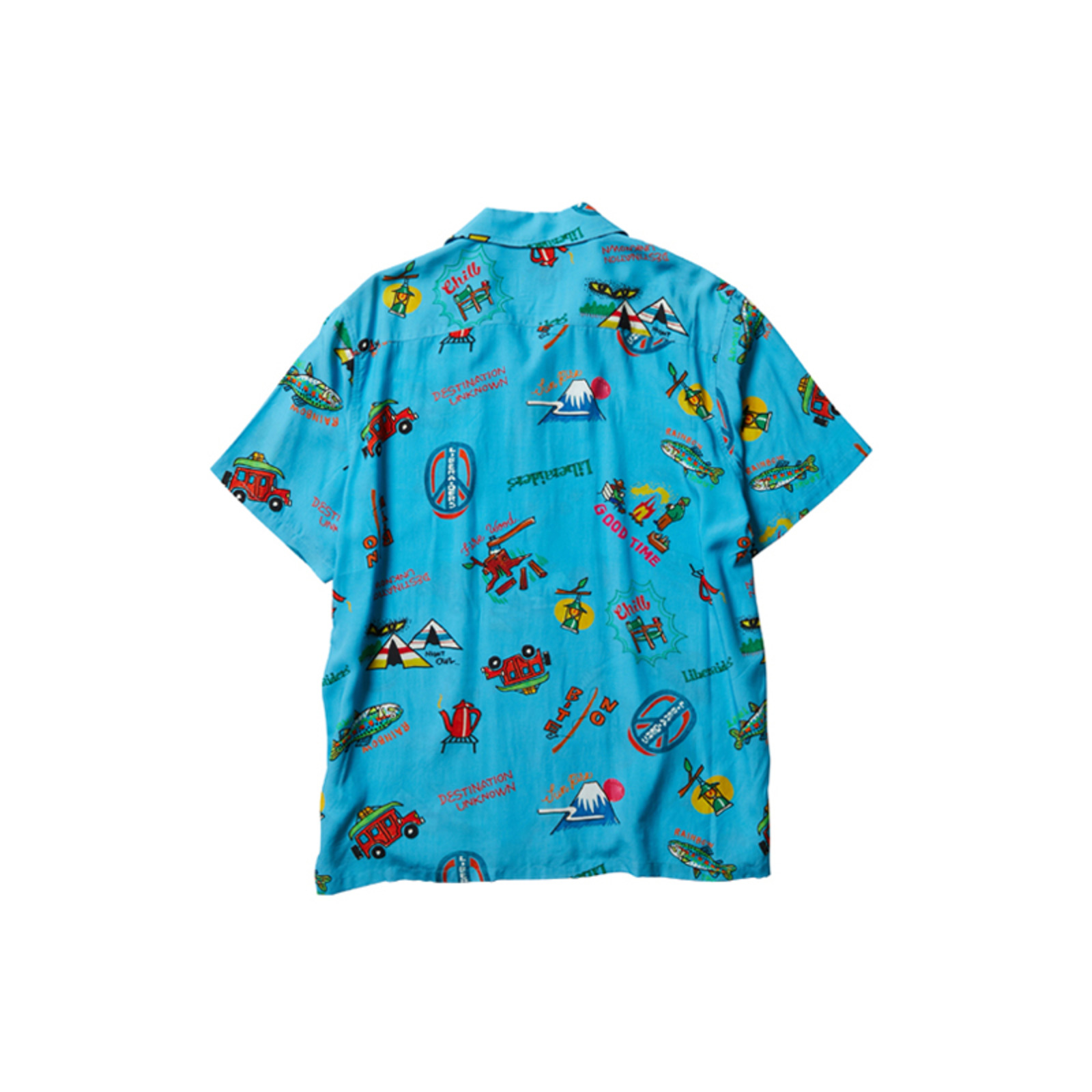 Liberaiders 22SS CAMP FUJI RAYON SHIRT
