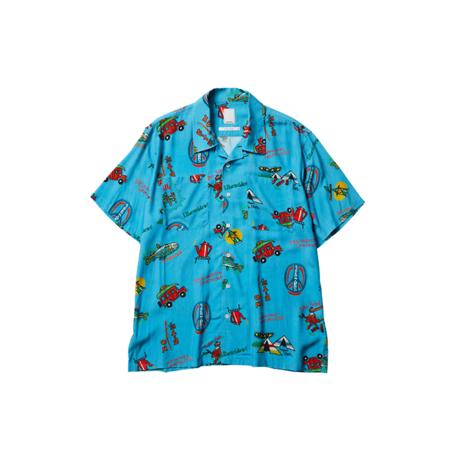 Liberaiders 22SS CAMP FUJI RAYON SHIRT
