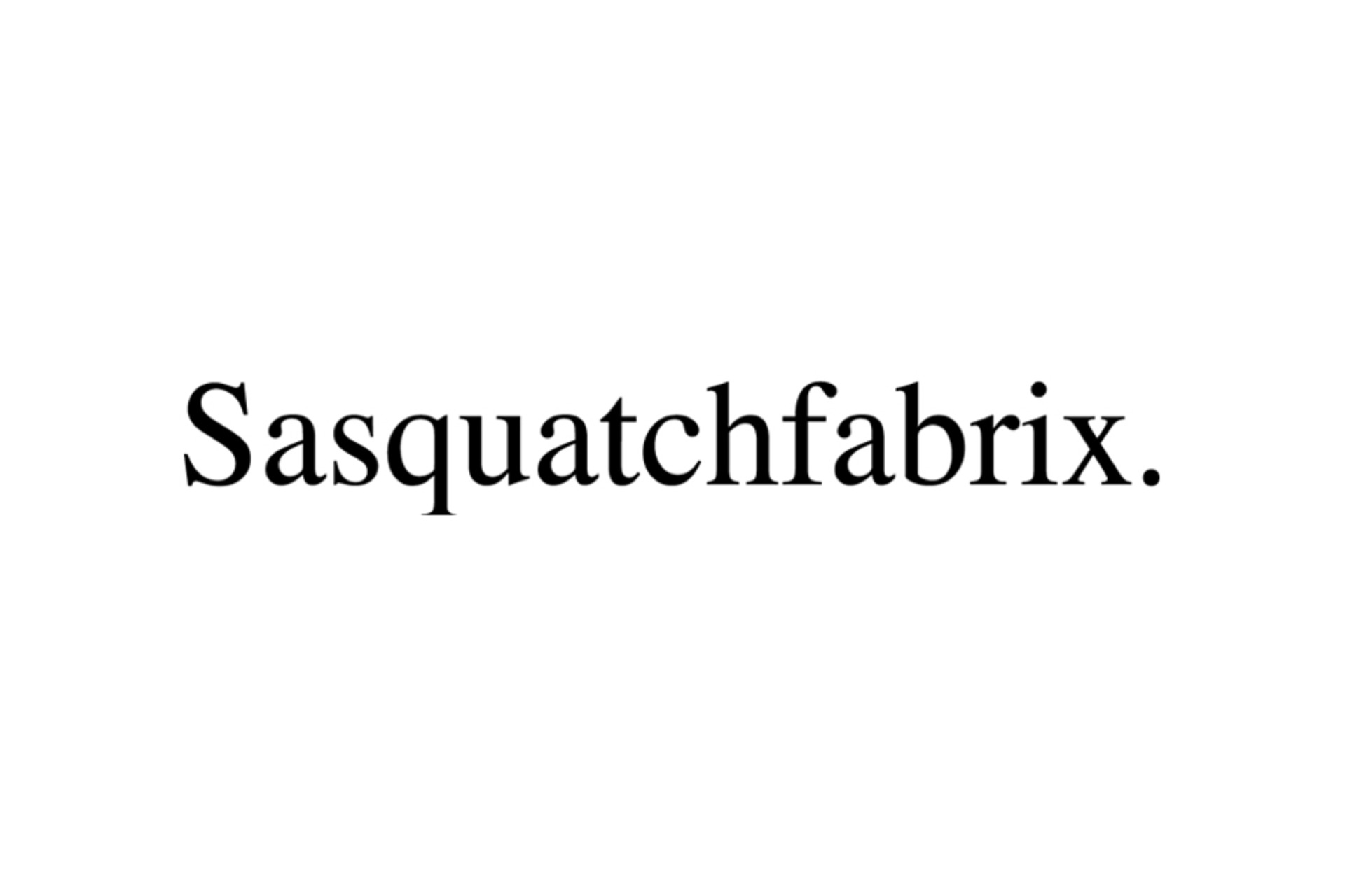 Sasquatchfabrix.