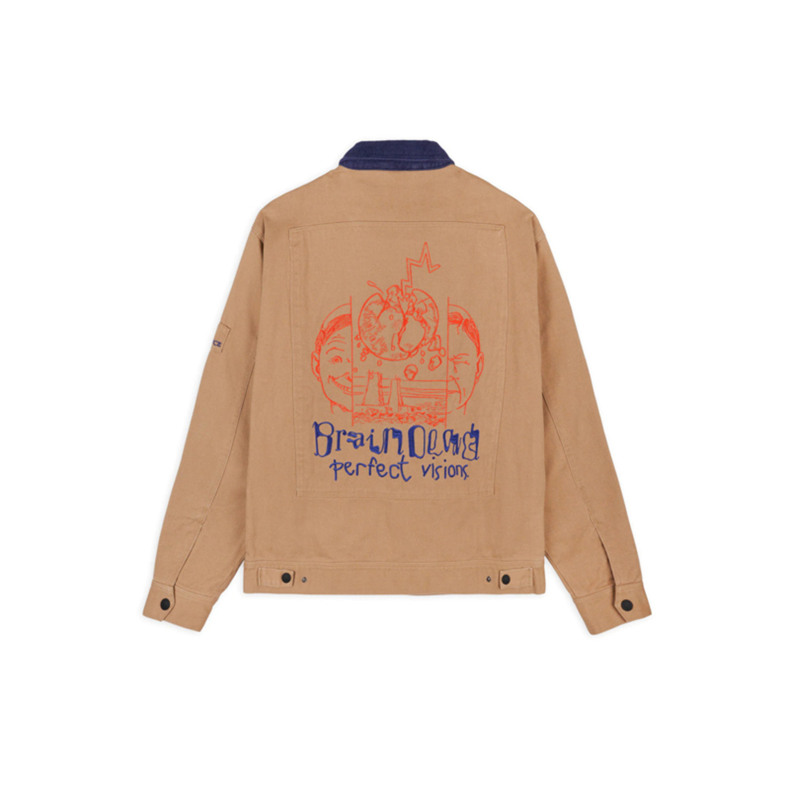 Brain Dead 22SS PERFECT VISIONS TRUCKER JACKET