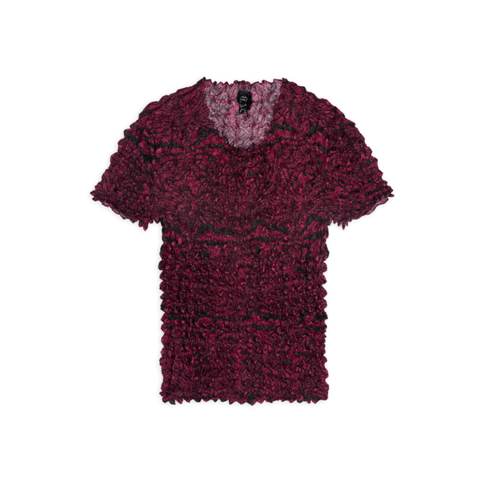 Brain Dead (Woman) 22SS WARPED ZEBRA BUBLE SHRINK SHORT