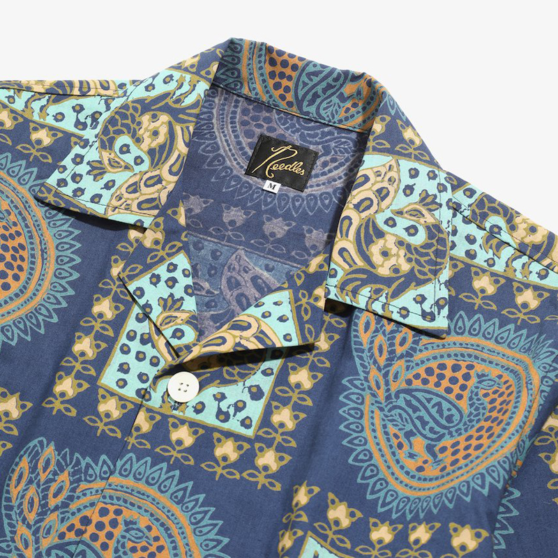 NEEDLES 22SS Cabana Shirt - Cotton Cloth / Batik Pt.