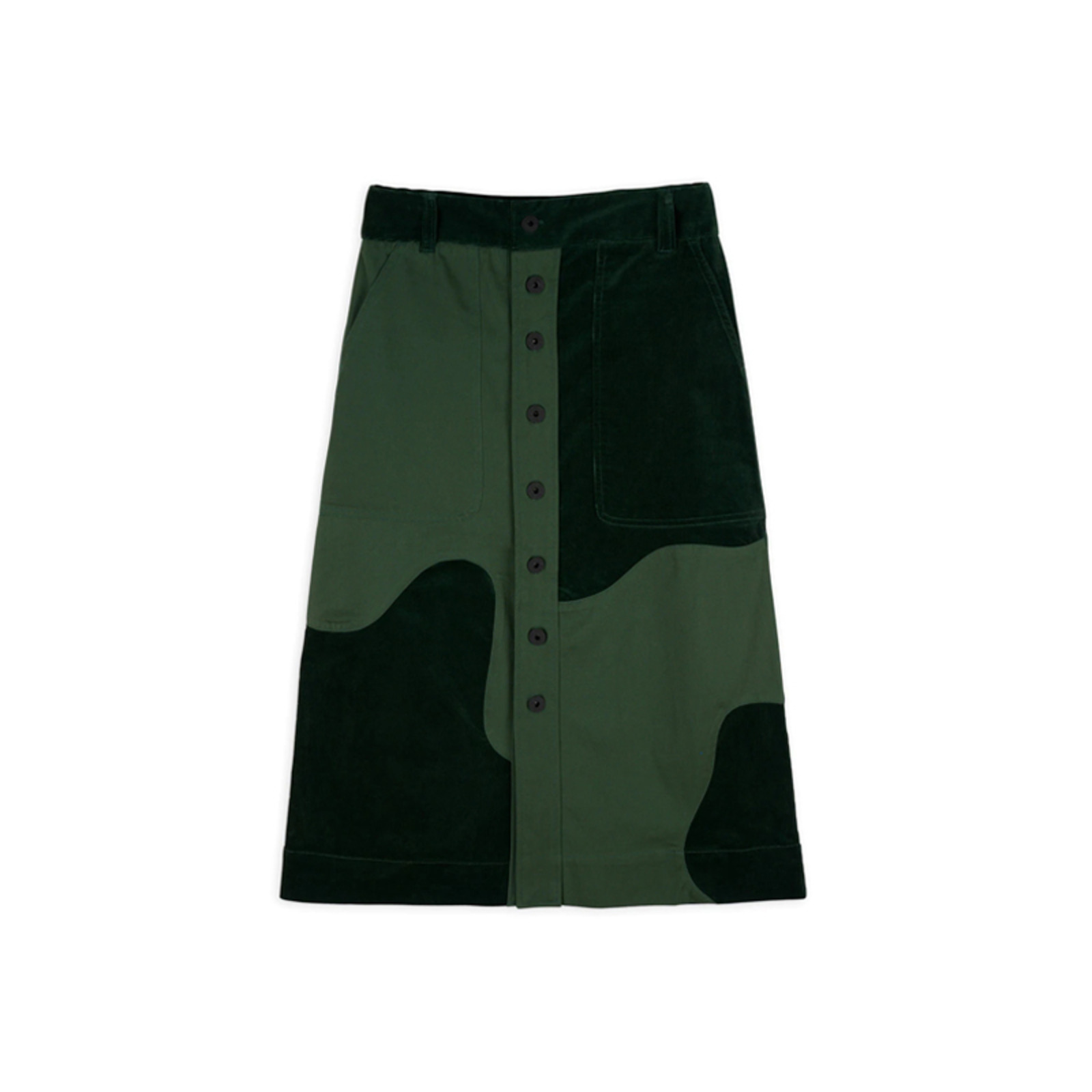 Brain Dead 22SS ORGANIC PANEL SKIRT