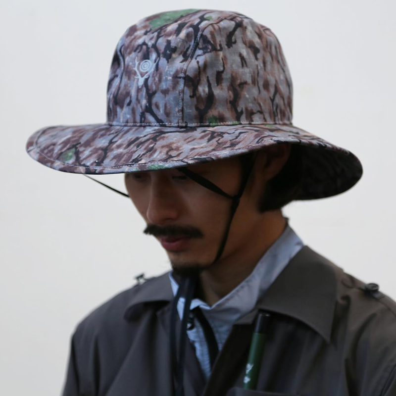 帽子 South2West8 Wind Fit Hat-3Layer Camo South2 West8 - Wind Fit Hat - S2W8 Camo Grey | HBX