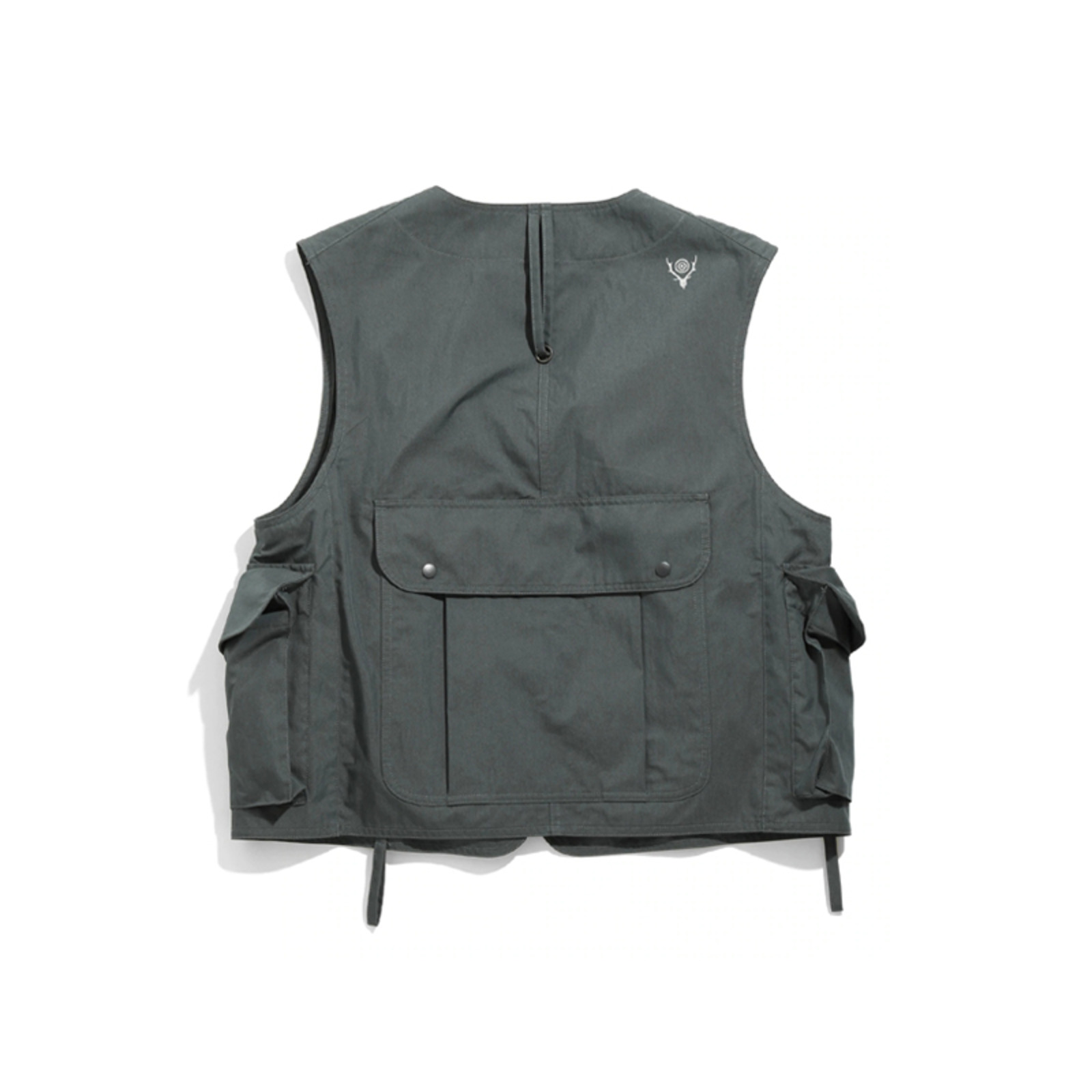 SOUTH2 WEST8 22SS Tenkara Vest - C/N Gabardine