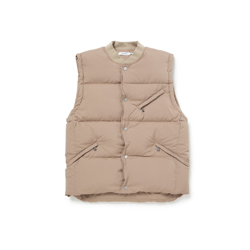 nonnative 21AW HIKER DOWN VEST POLY TAFFETA