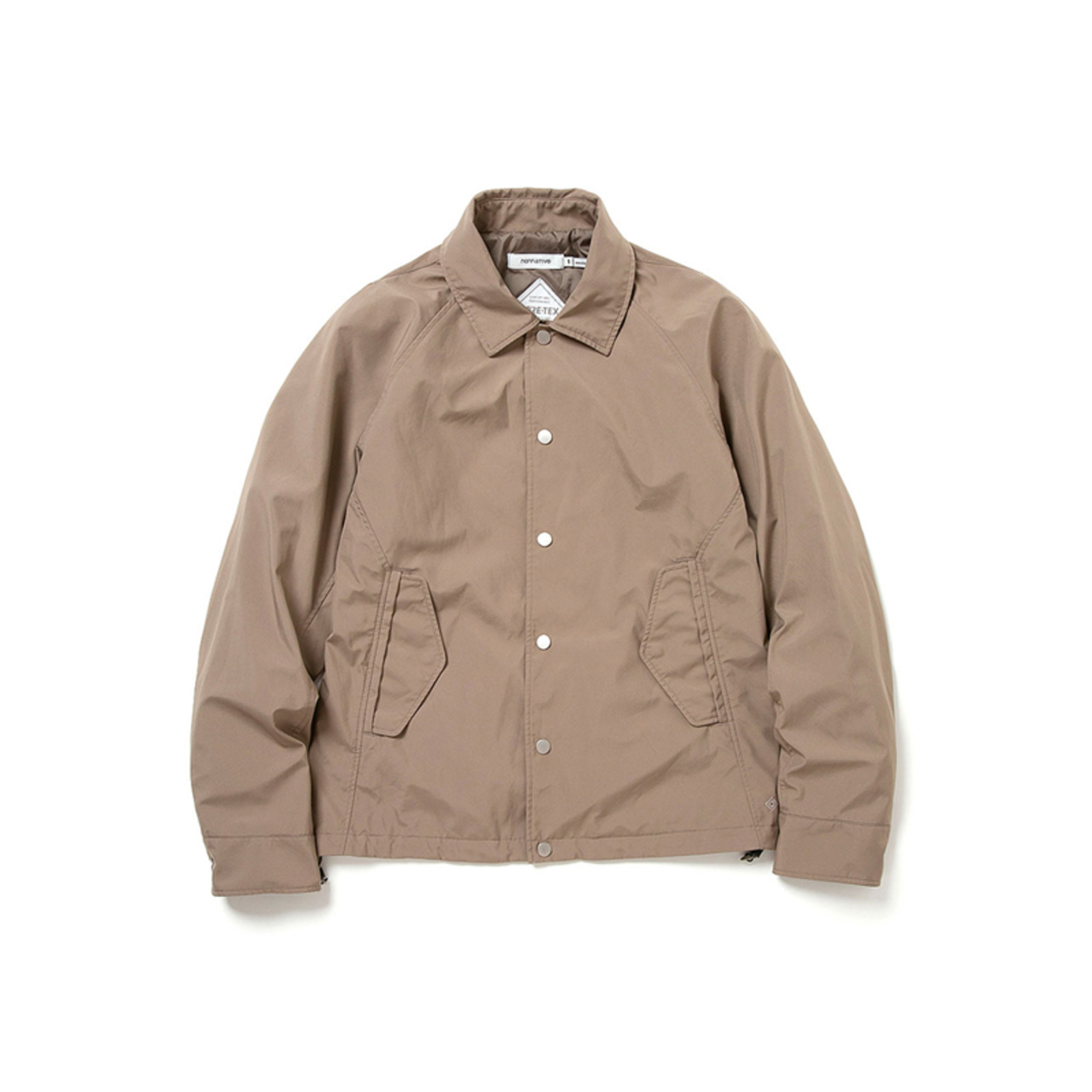 nonnative 21AW COACH JACKET POLY TAFFETA WITH GORE