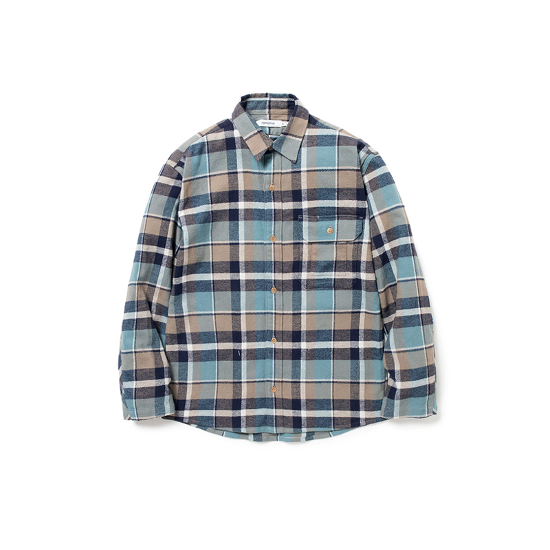 nonnative 21AW DWELLER B.D. SHIRT RELAXED FIT COTTON