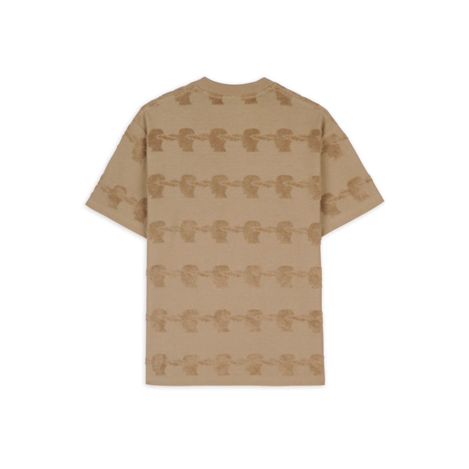 Brain Dead 22SS LIGHTNING HEAD TEXTURED STRIPE T-SHIRT