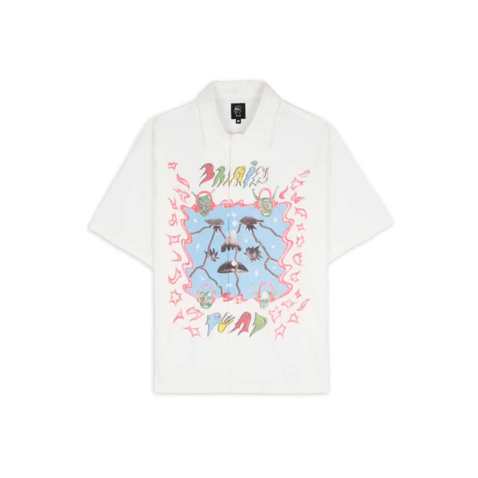 Brain Dead 22SS DEVIL EARS SHORT SLEEVE BUTTON UP SHIRT