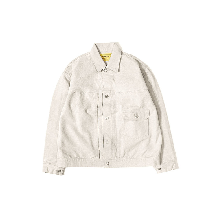 SEVEN BY SEVEN 22SS 1ST TYPE JACKET - CHAMBRAY CANVAS