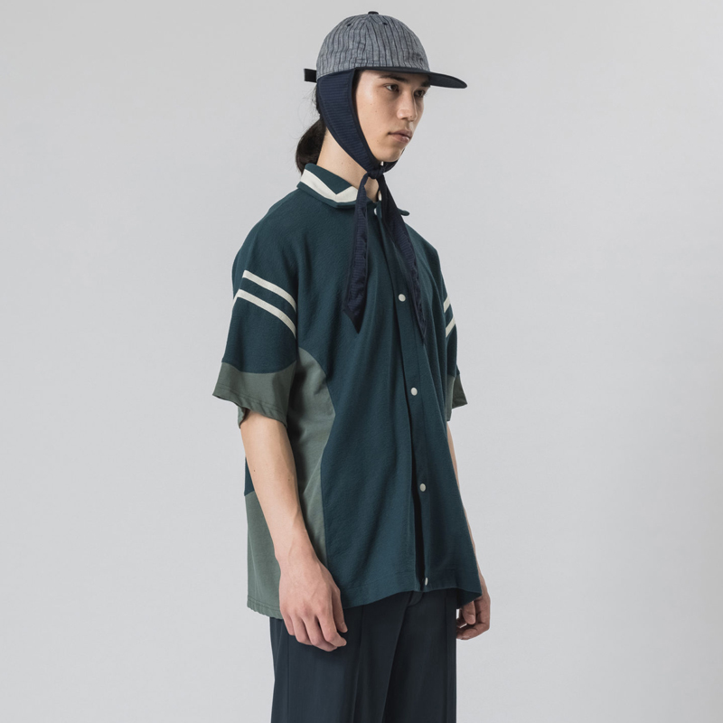 Sasquatchfabrix.22SS RIMMING BASEBALL H/S SHIRT