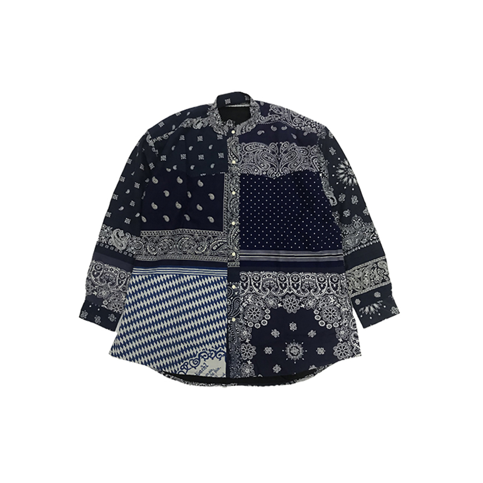 Children of the discordance 22SS BANDANA PATCHWORK SHIRT LS SP
