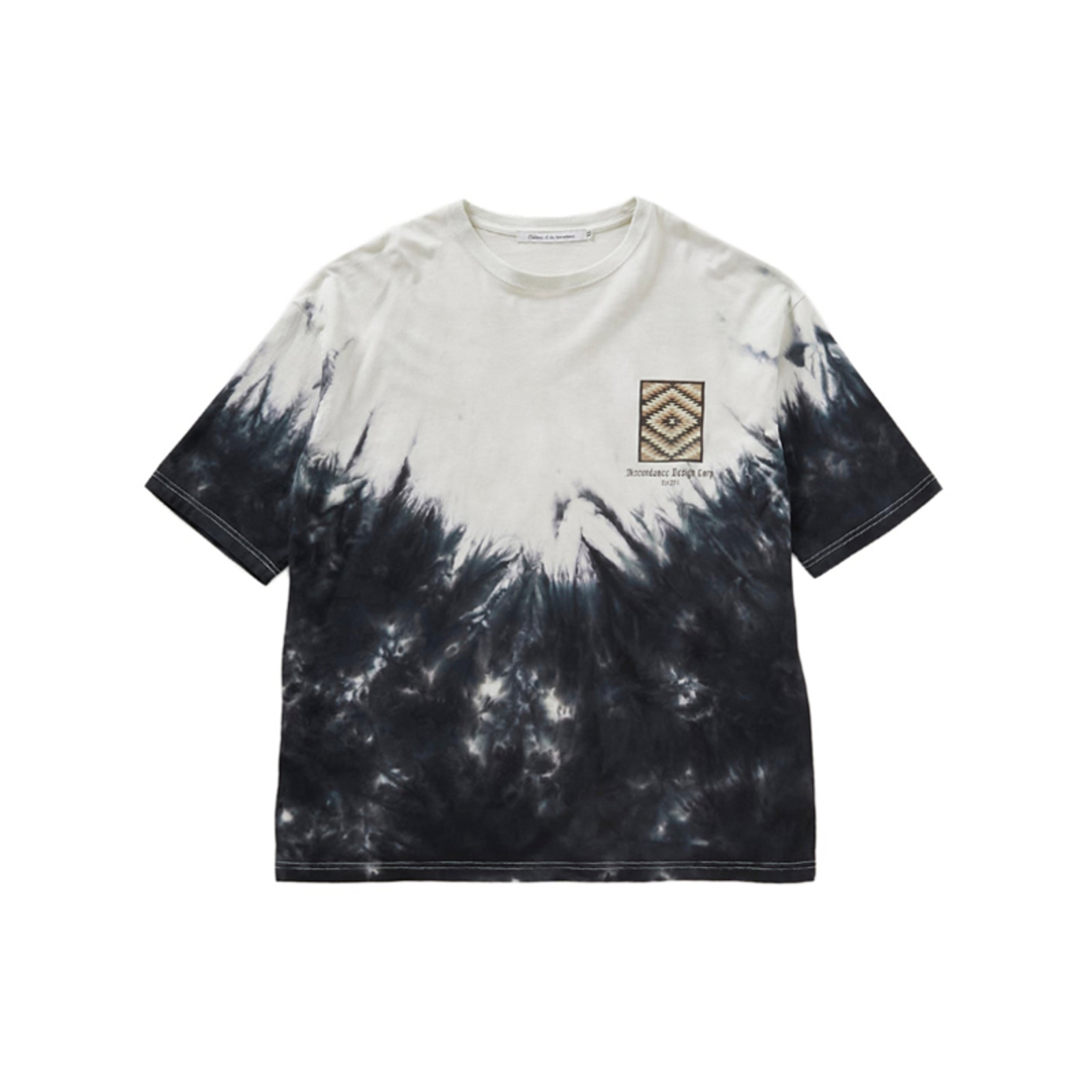 Children of the discordance 22SS HAND DYEING AND PRINT TEE TYPE E