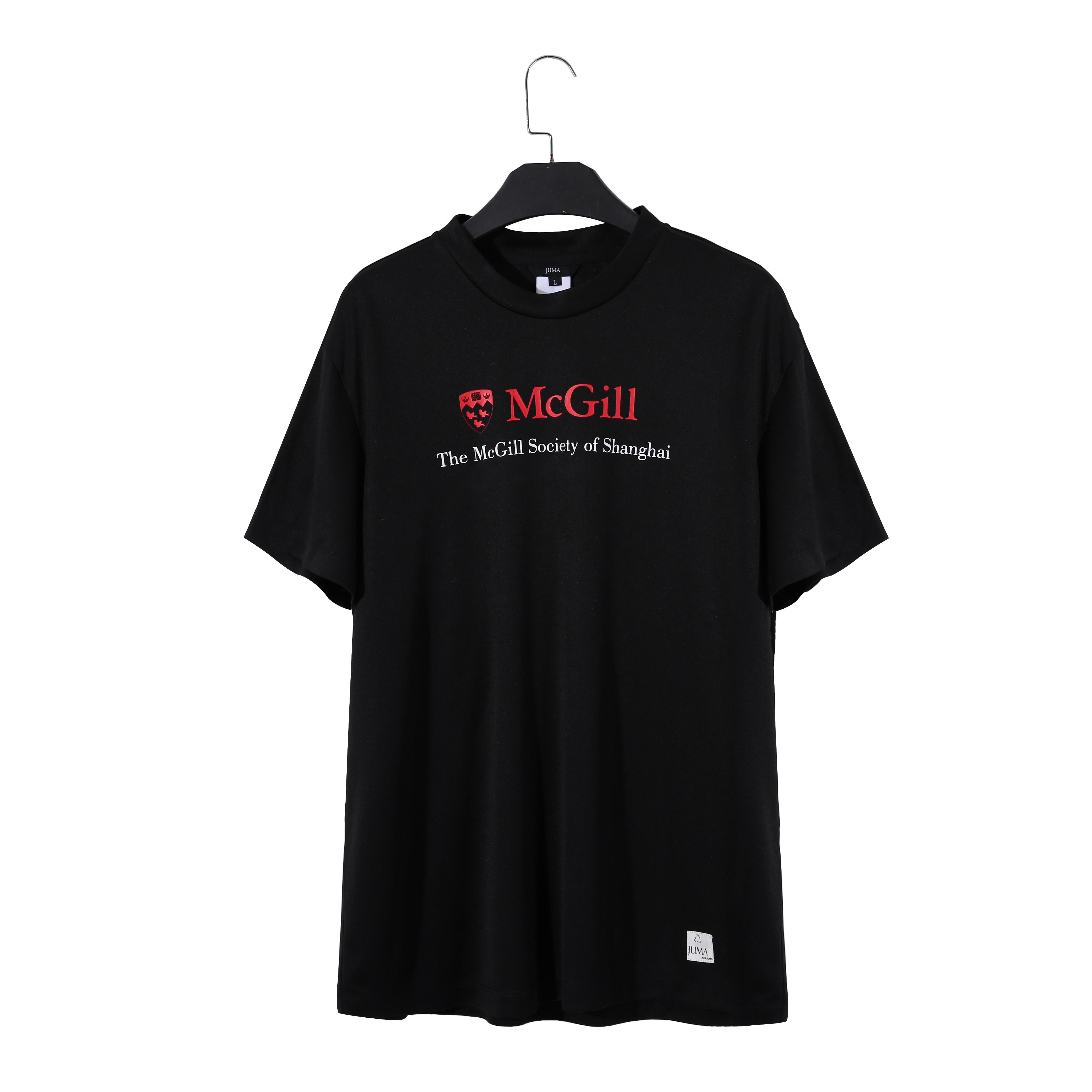 McGill Beijing T恤-4个回收水瓶-黑色｜McGill Beijing T-Shirt - 4 Recycled Water Bottles - Black