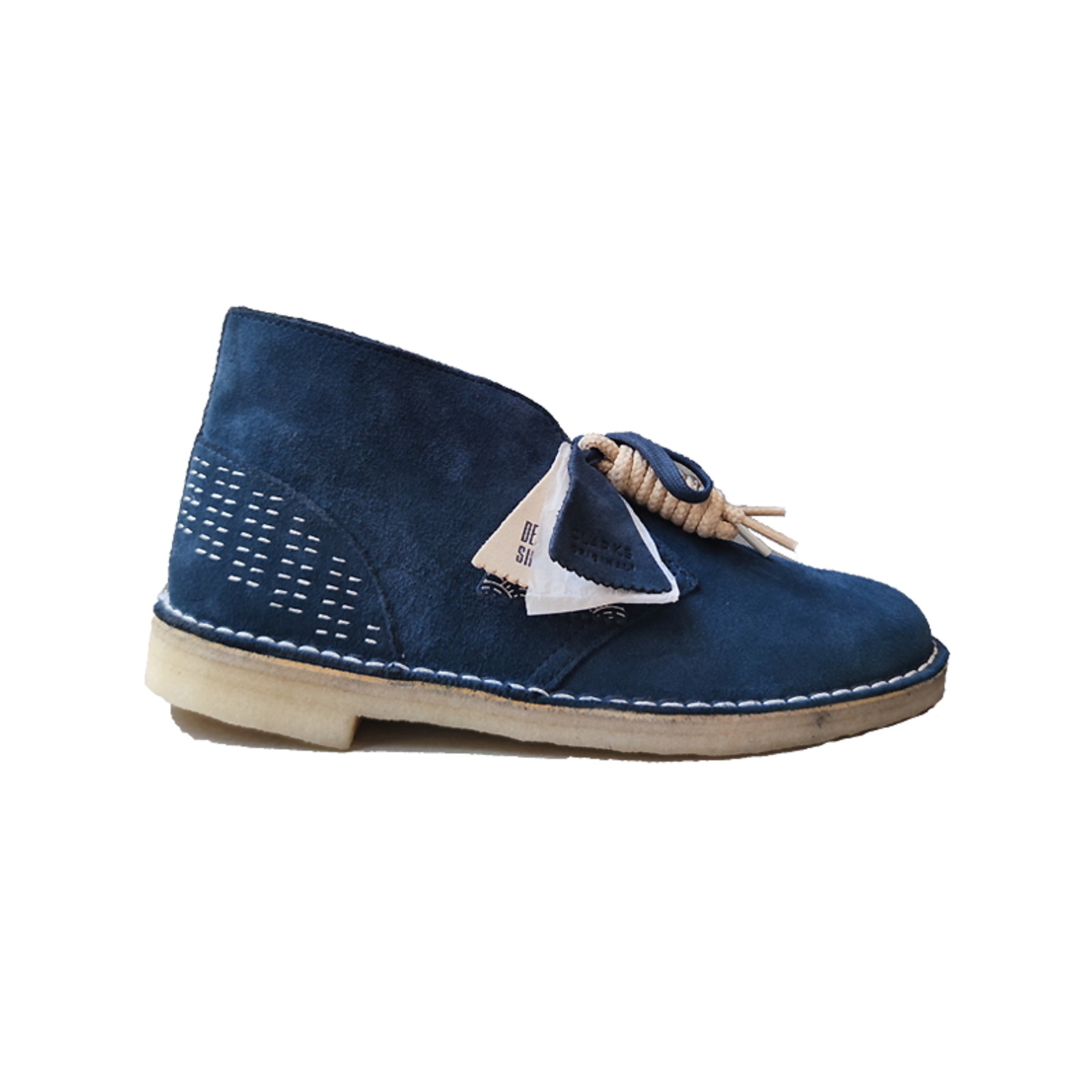 Clarks Originals Desert Boot-Navy Sashiko