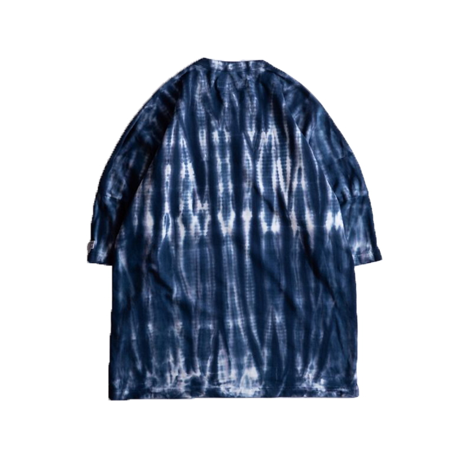 FDMTL 22SS TIE DYE WIDE TEE-NAVY