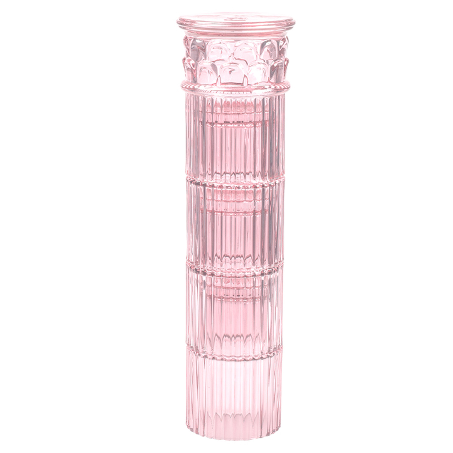 复古设计罗马柱玻璃水杯堆叠套装-8