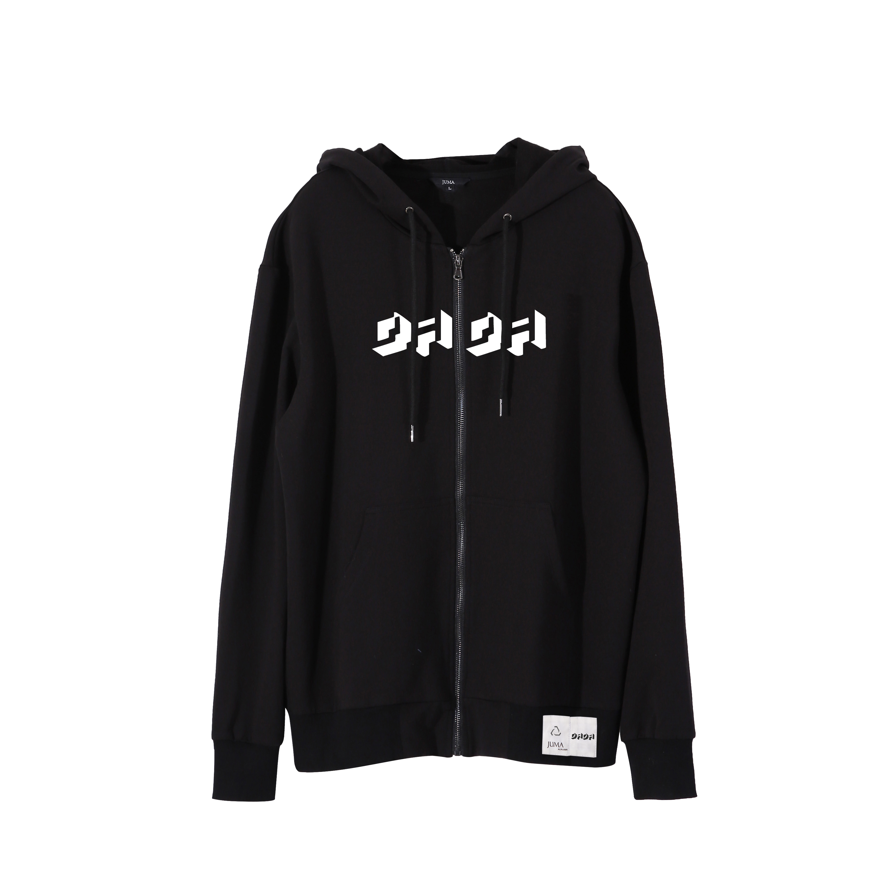 SILK丝 X DADA  夹克 - 8 个回收水瓶 - 白色｜DADA Silk Printed Bomber Jacket - 8 Recycled Water Bottles - White