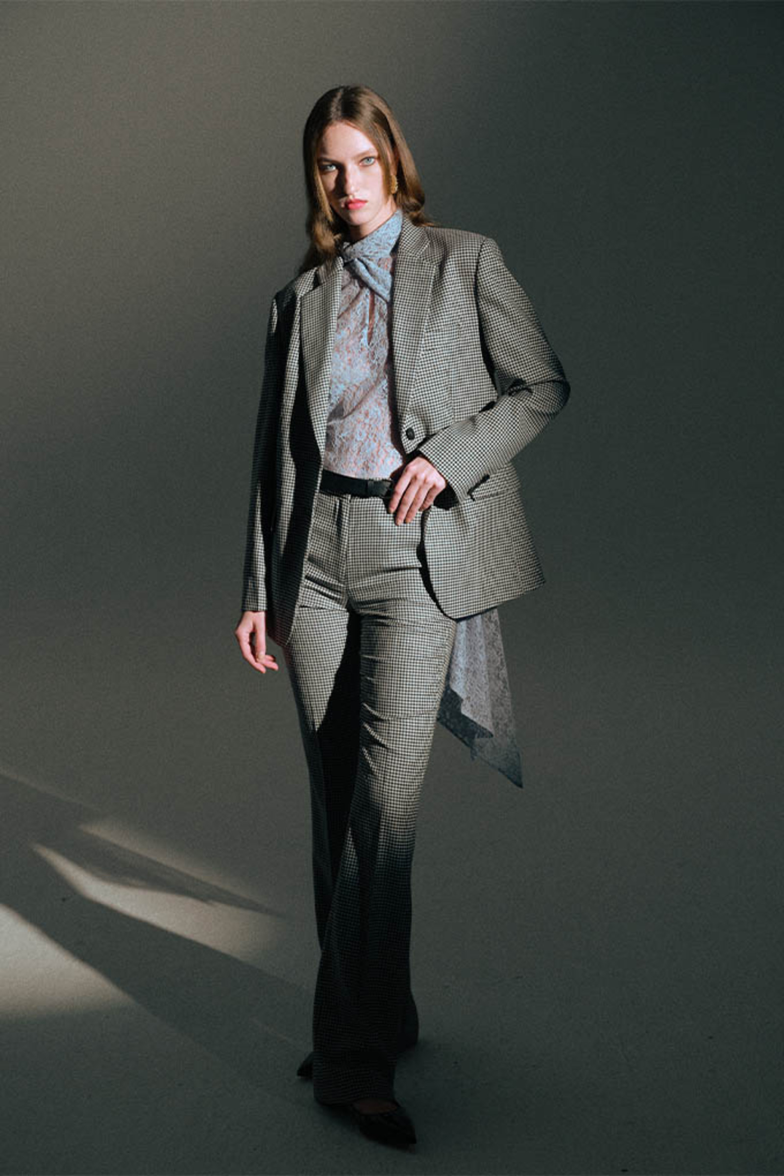 羊毛大廓形西装-2