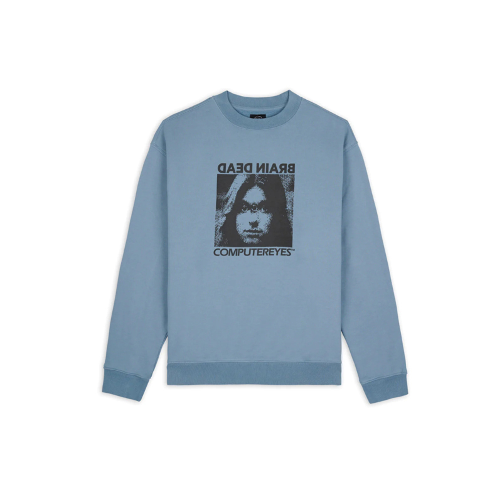 Brain Dead 22FW COMPUTER EYES CREWNECK SWEATSHIRT
