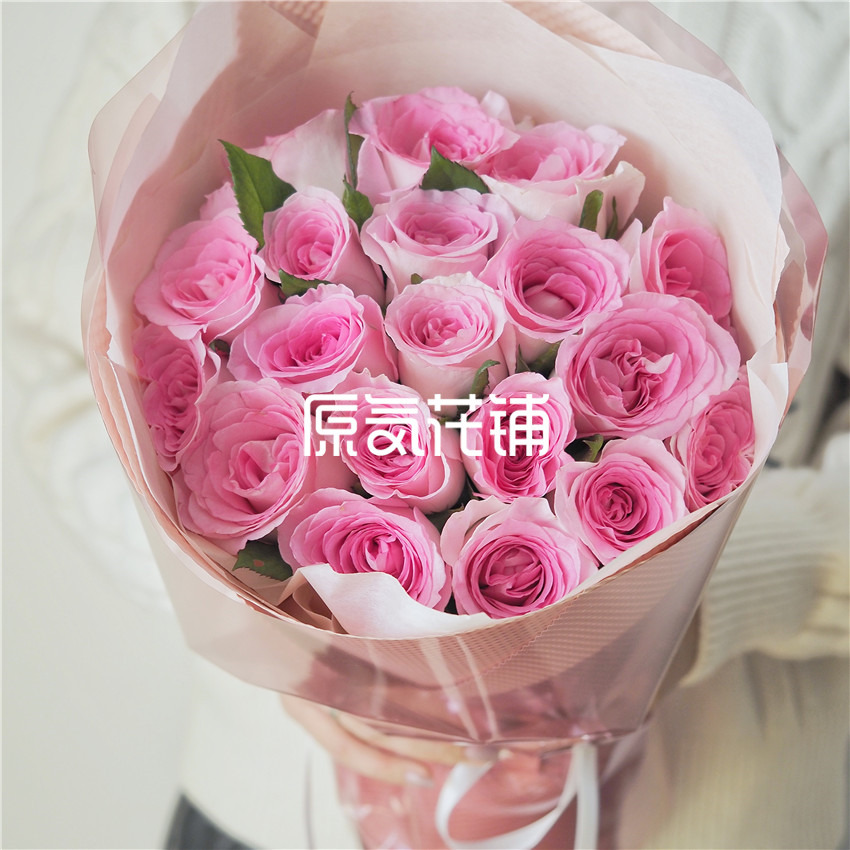 原气花铺-花店-上海-北京仙子--洛神玫瑰花束-2