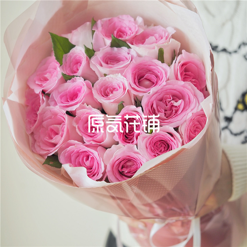 原气花铺-花店-上海-北京仙子--洛神玫瑰花束-4