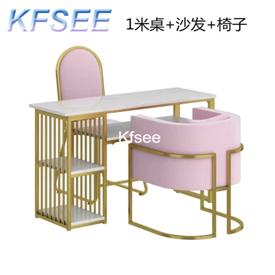 150usd Kfsee 1Pcs A Set Weibog ins 100cm length Nail Table and Chair and Sofa