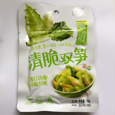 吉香居清脆双笋 106g*5袋 榨菜-2
