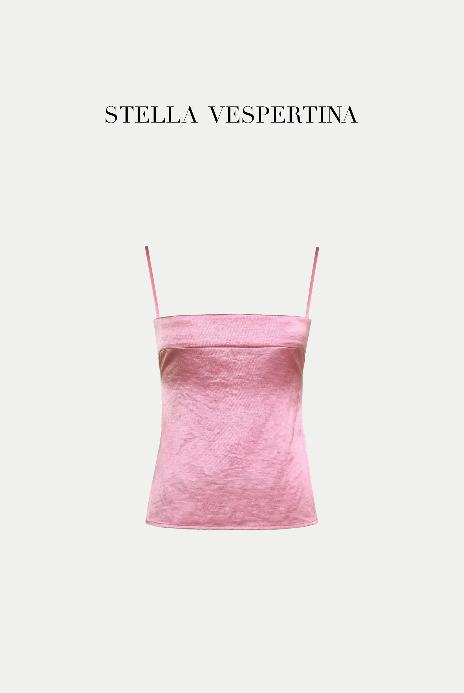 缎面一字领吊带-3