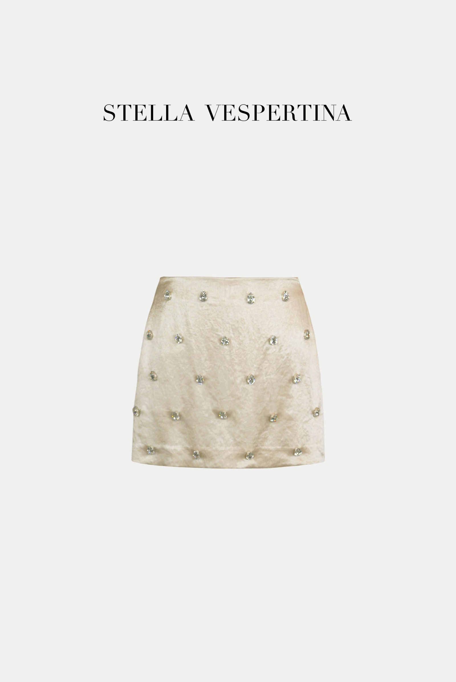 晶饰缎面裙裤-3