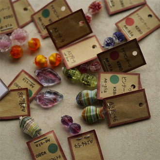 古董珠多款入！合集【2】日本展会限定古董珠玻璃珠串珠材料