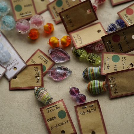 古董珠多款入！合集【2】日本展会限定古董珠玻璃珠串珠材料-4