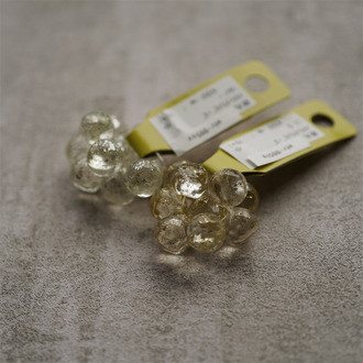 铃丸形水滴形~闪粉系列日本进口高品质配件树脂珠 11MM