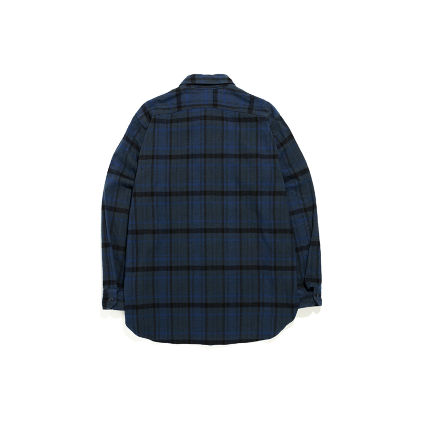 ENGINEERED GARMENTS 22AW Work Shirt-Plaid Cotton Flannel