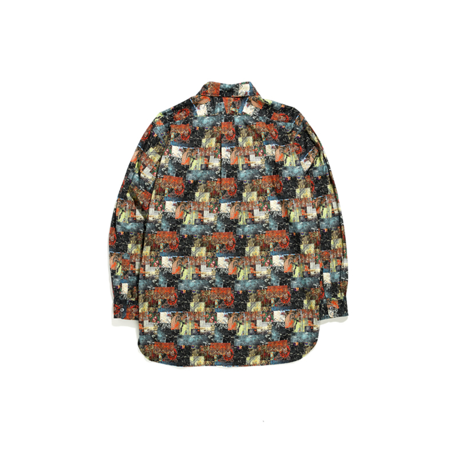 ENGINEERED GARMENTS 22AW 19 Century BD Shirt-Multi Color Patchwork Print
