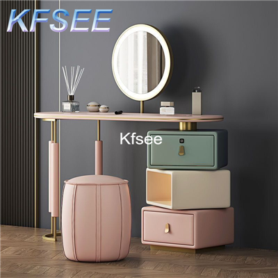 350usd Kfsee 1Pcs A Set Weibog ins Simple 80cm length make up table with stool