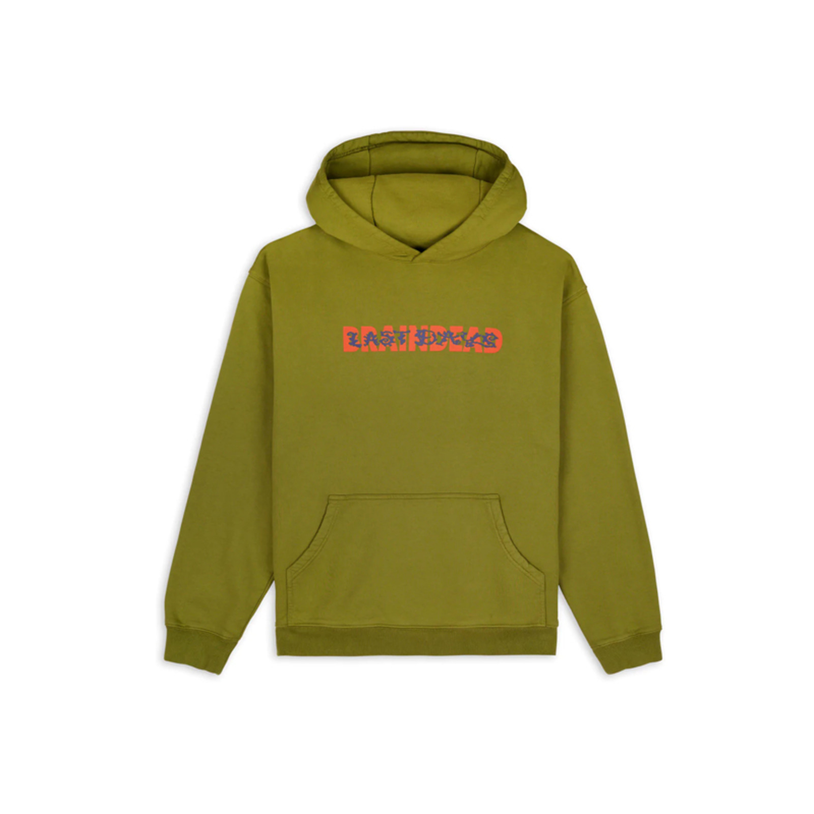 Brain Dead 22FW WARN END AESTHETICS HOODIE