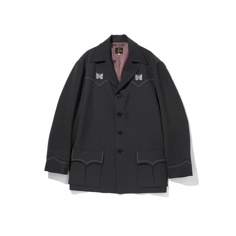 NEEDLES 22AW Western Leisure Jacket-PE/PU Double Cloth