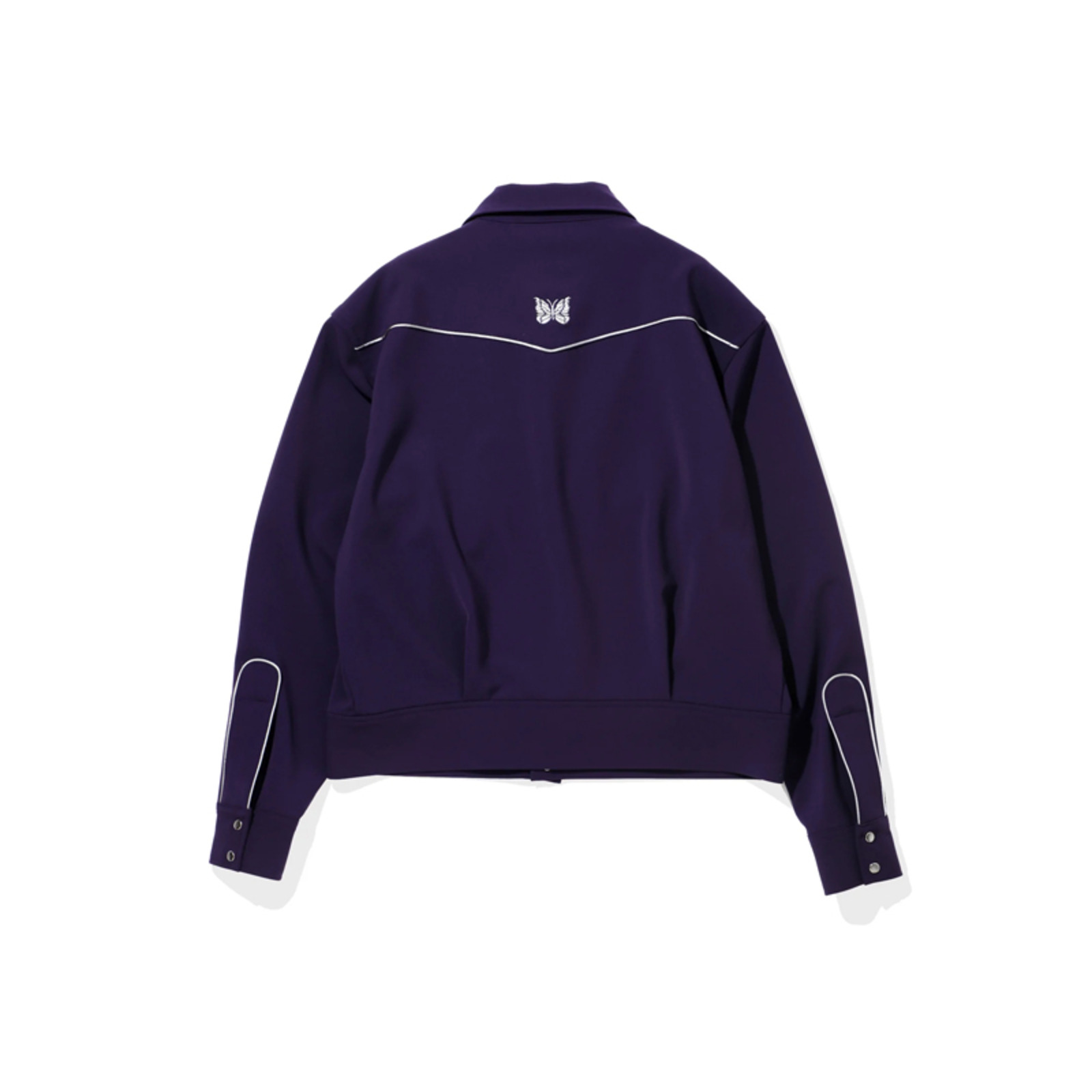 NEEDLES 22AW Piping Cowboy Jacket - PE/PU Double Cloth