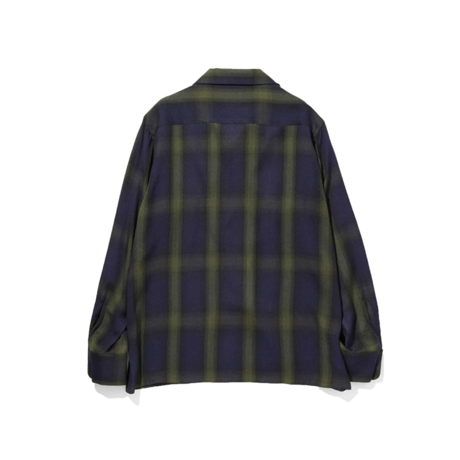NEEDLES 22AW Classic Shirt - R/W Ombre Plaid Jq.