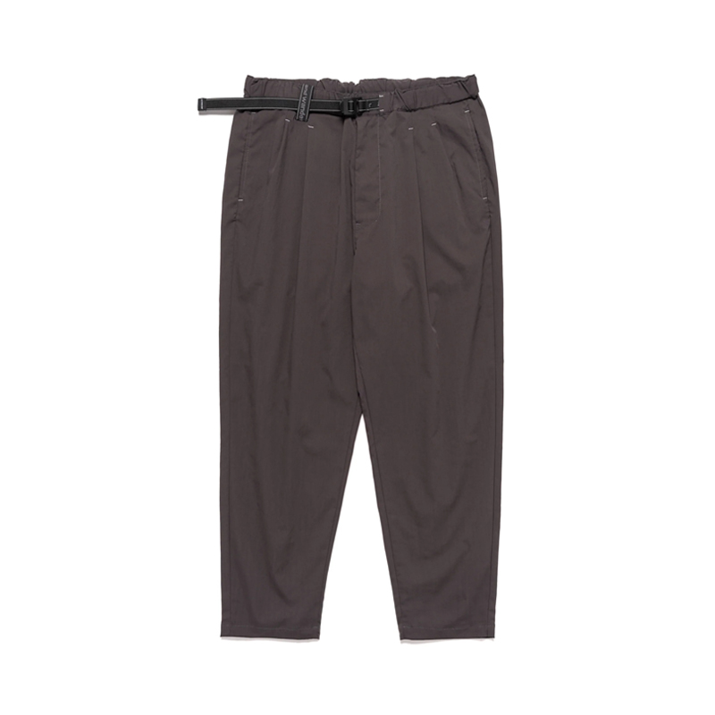 and wander 22AW PE stretch OX pants