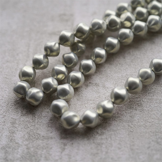 星光灰色~立体风车珠日本进口高品质配件树脂珠 12MM